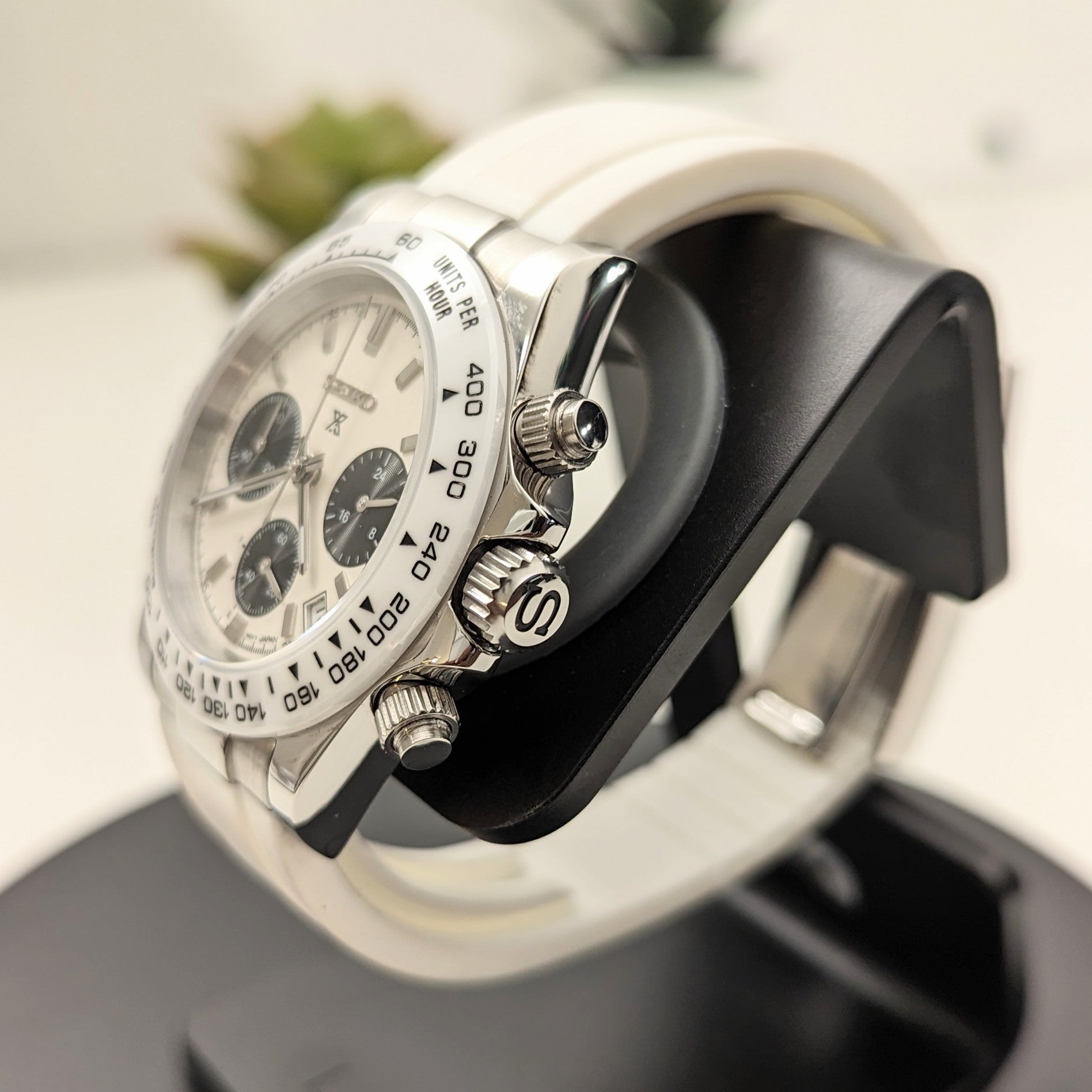Daytona Snowy Seiko Mod - PS Watch Mods