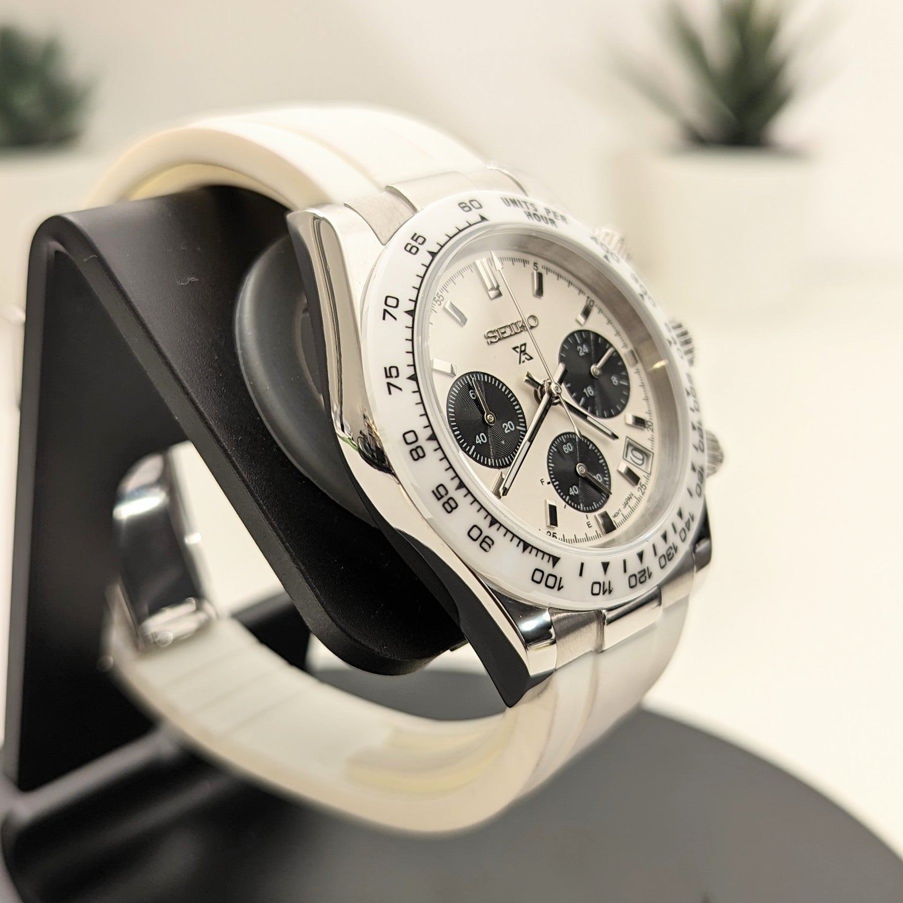 Daytona Snowy Seiko Mod - PS Watch Mods