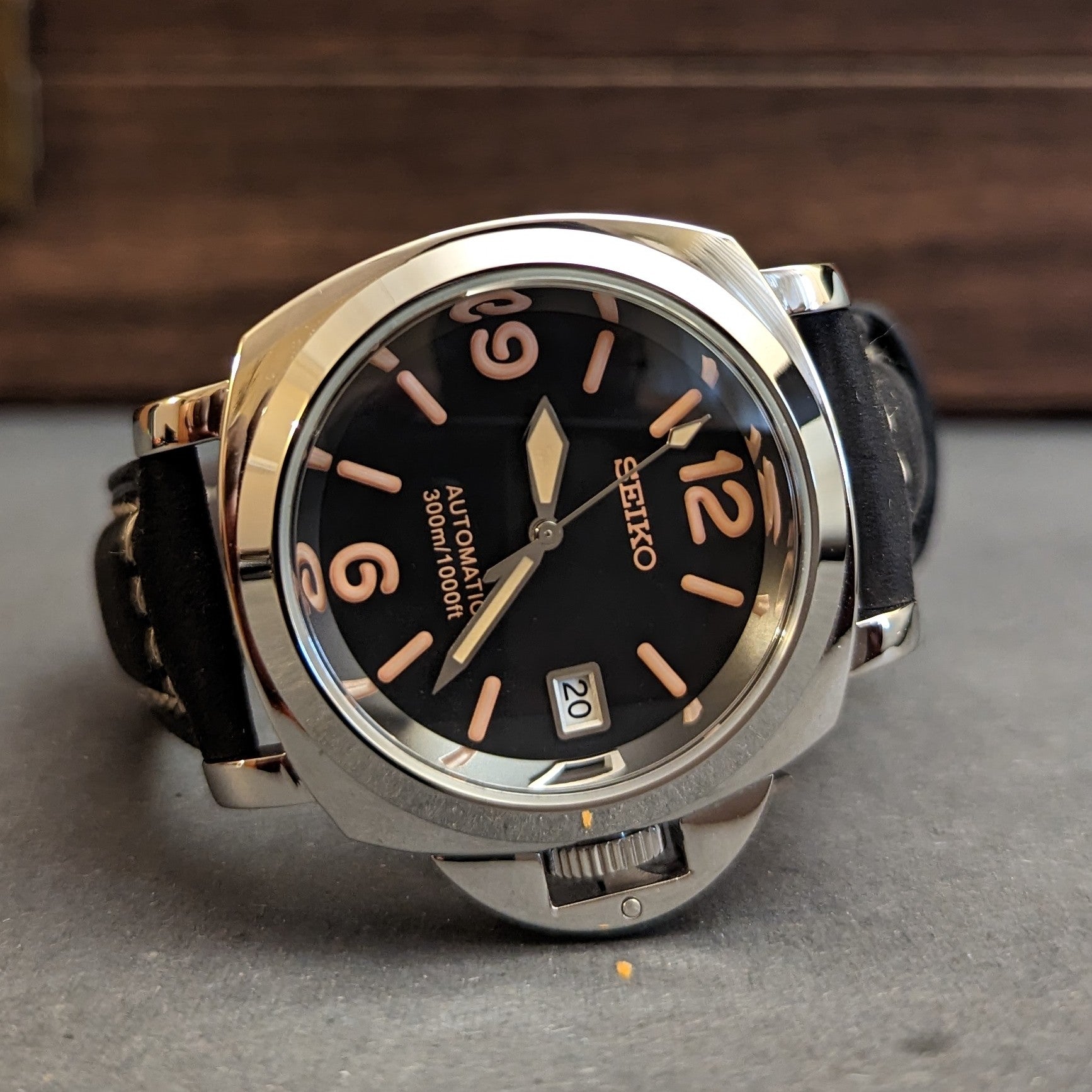Seiko Mod Panerai Luminor Classic - PS Watch Mods