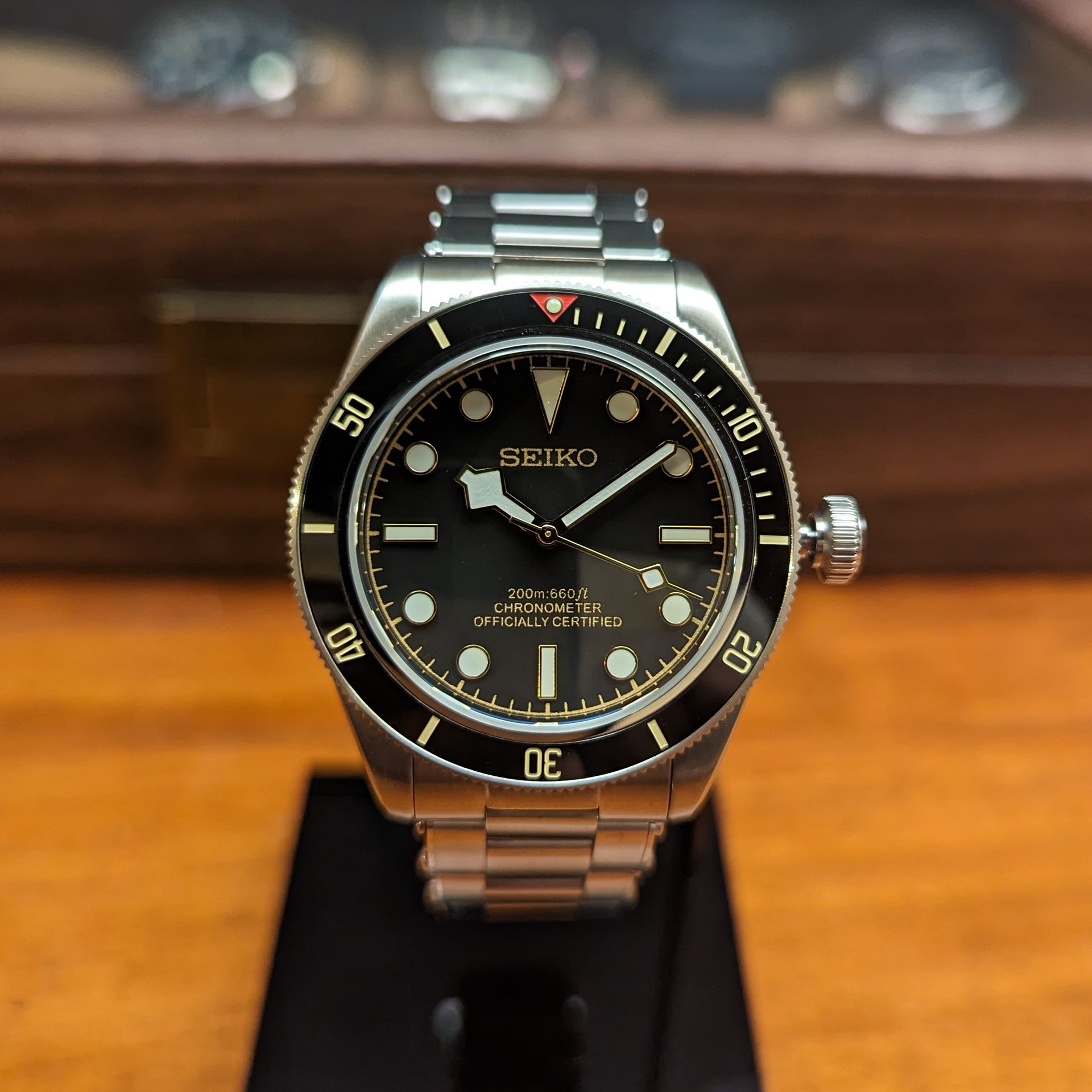 BB58 Seiko Mod Homage Dive Watch - Main Image