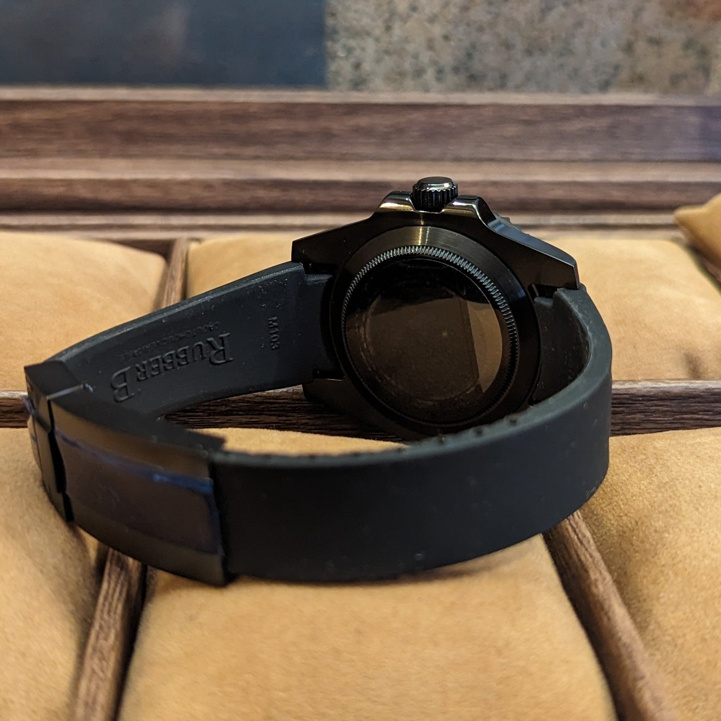 Seiko Mod Black Pearl - PS Watch Mods