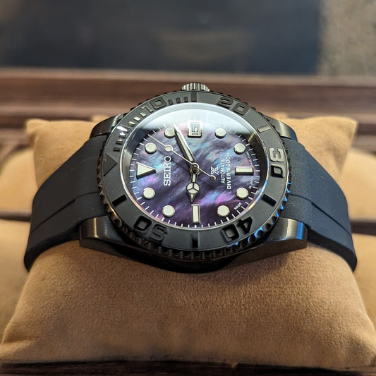 Seiko Mod Black Pearl - PS Watch Mods
