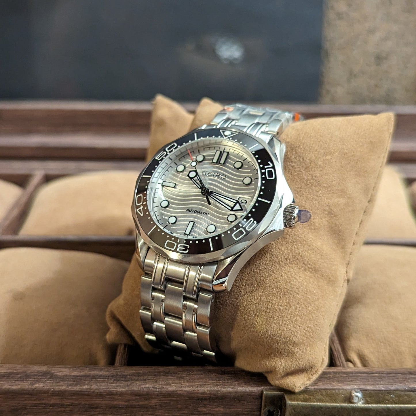 Seamaster 300 Homage – White Dial