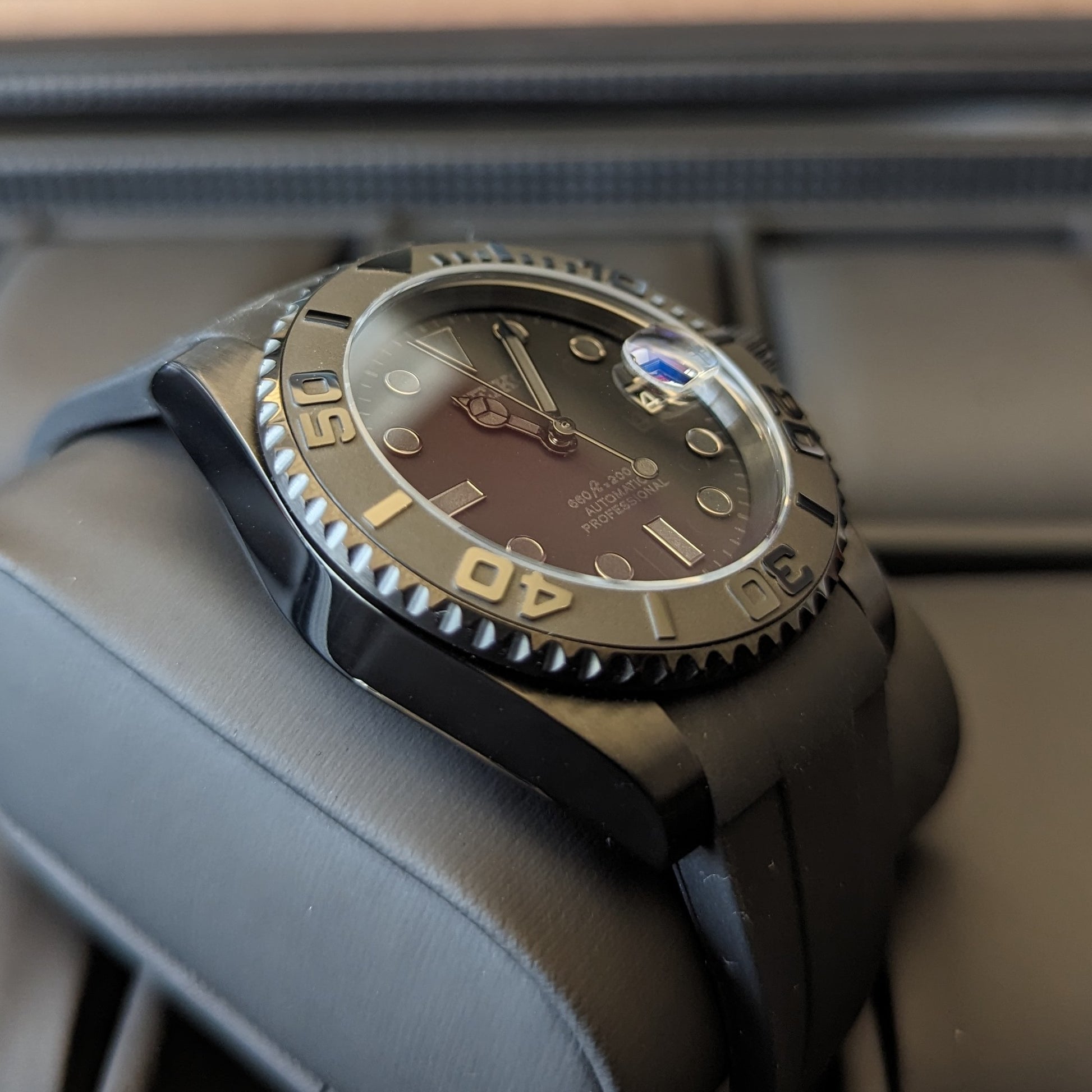 Seiko Mod Dark Knight - PS Watch Mods