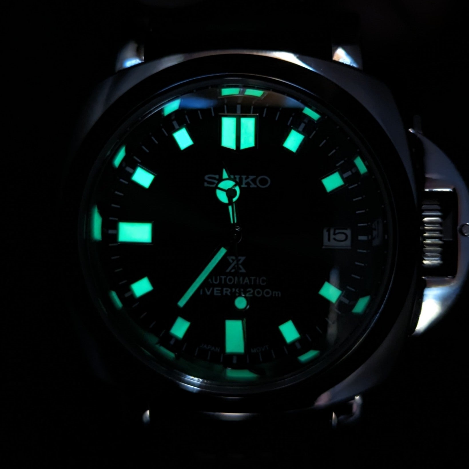 Seiko Mod Panerai Luminor Custom - PS Watch Mods