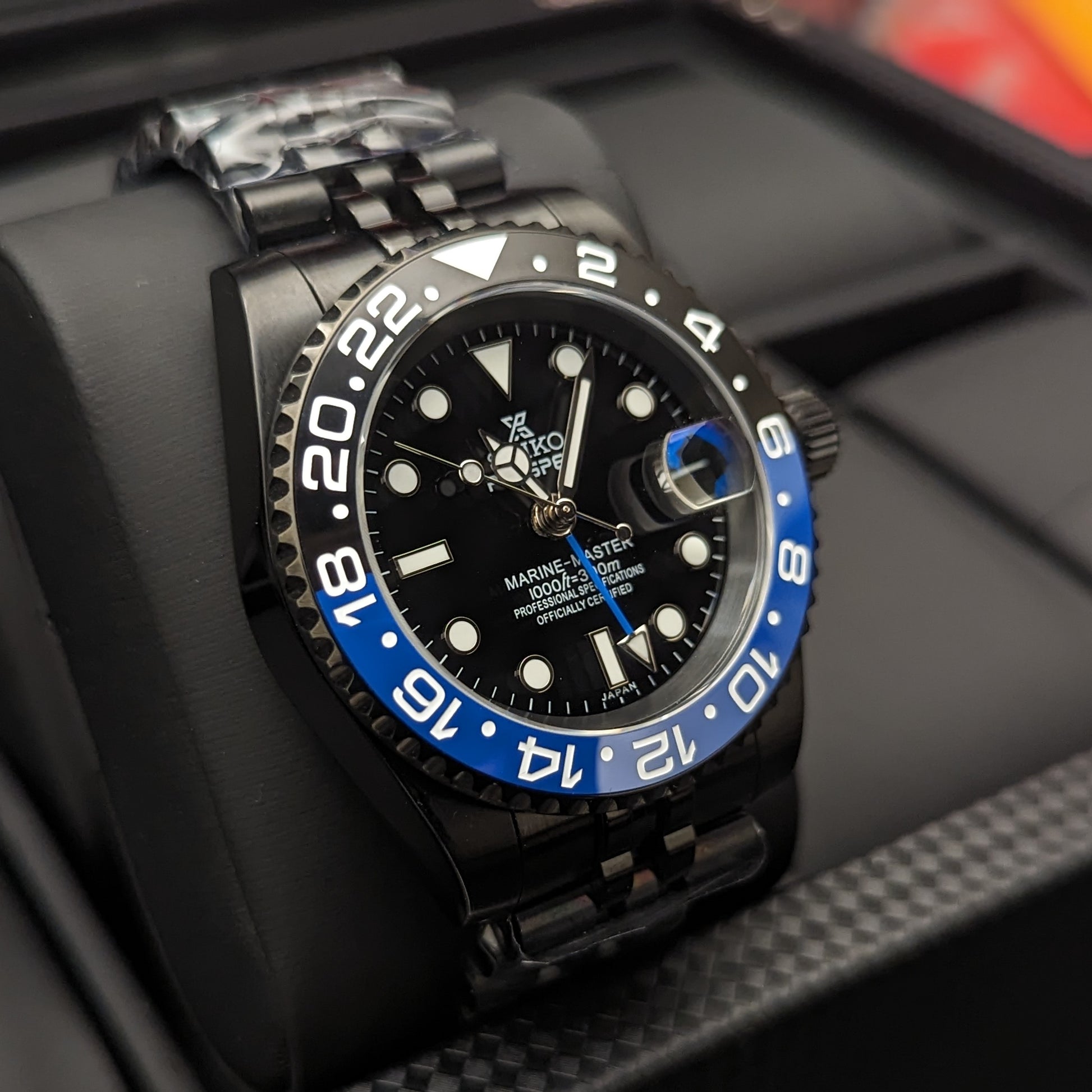 Batman Dark Night GMT - PS Watch Mods