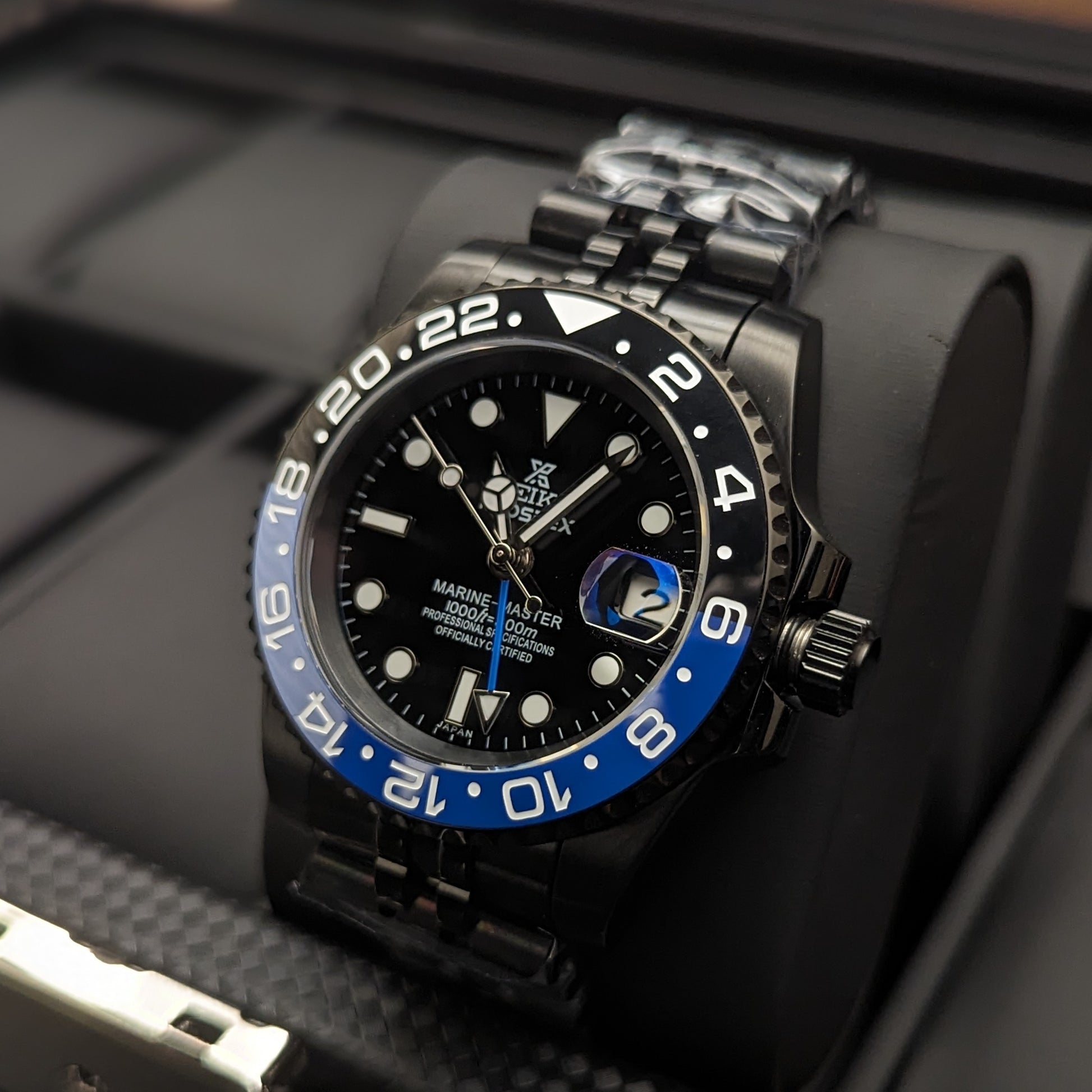 Batman Dark Night GMT - PS Watch Mods