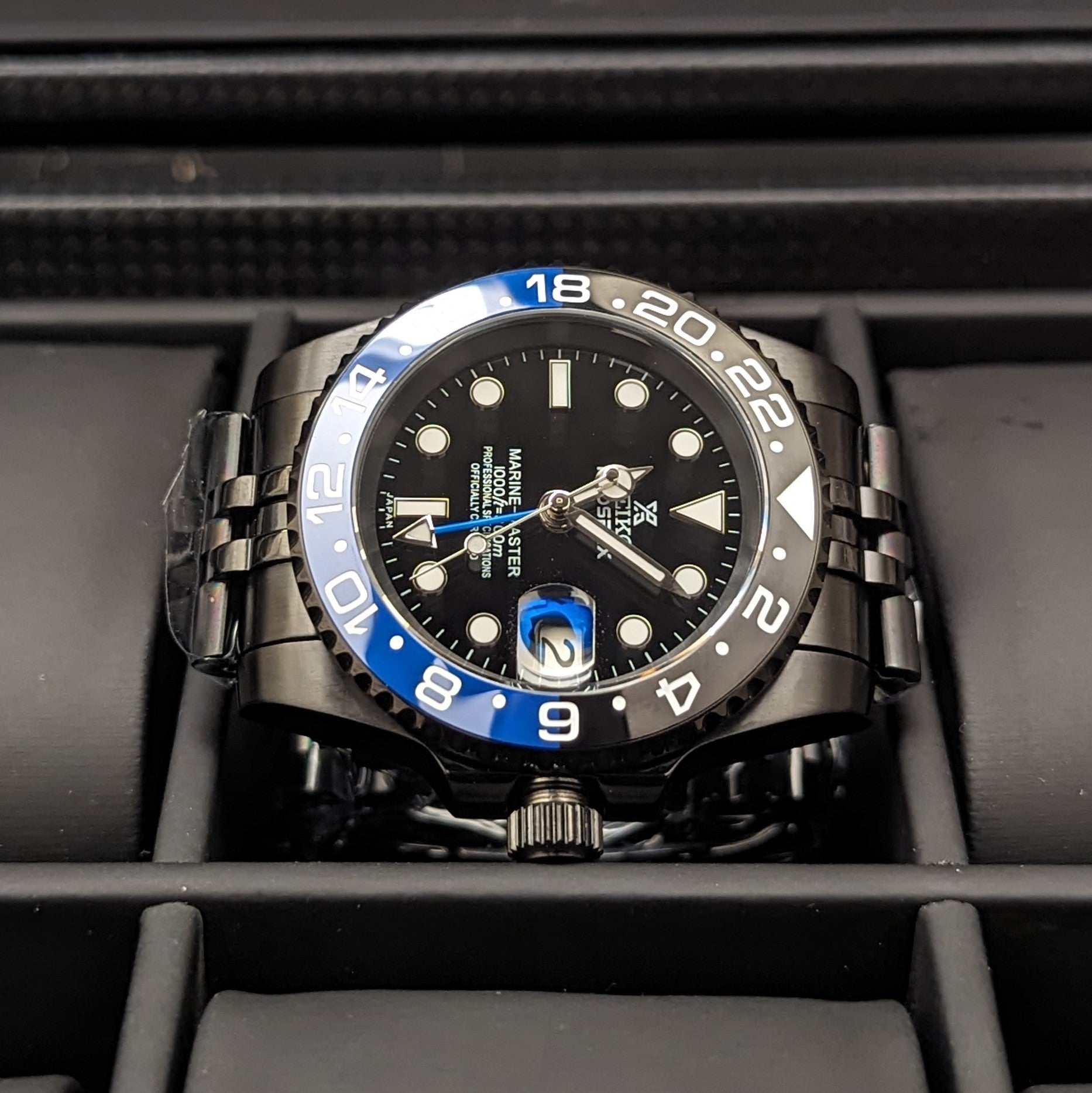 Batman Dark Night GMT - PS Watch Mods