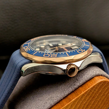 Seamaster - Rose Gold Ocean Blue