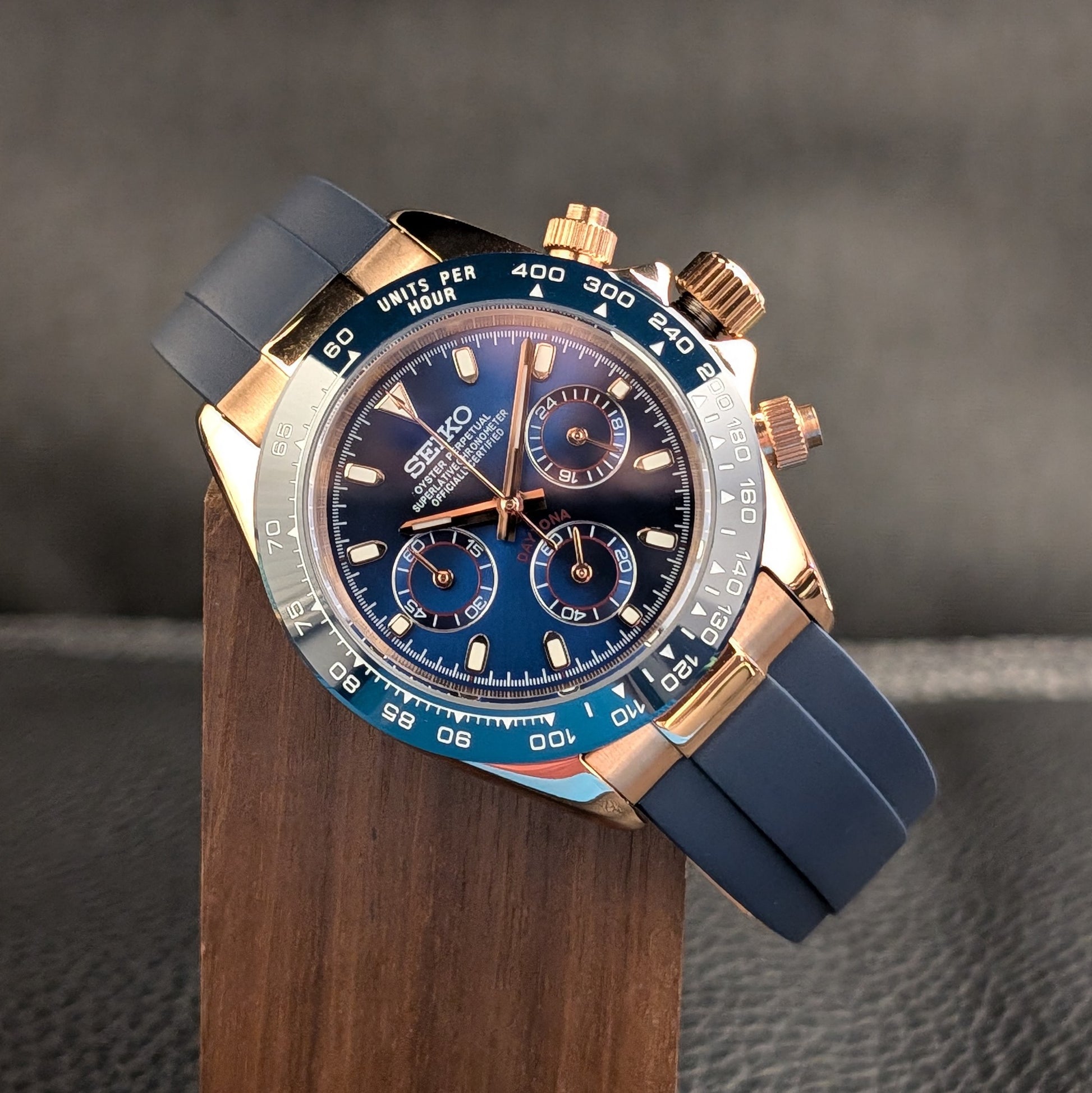 SeikoTona Chronograph Daytona Homage - PS Watch Mods