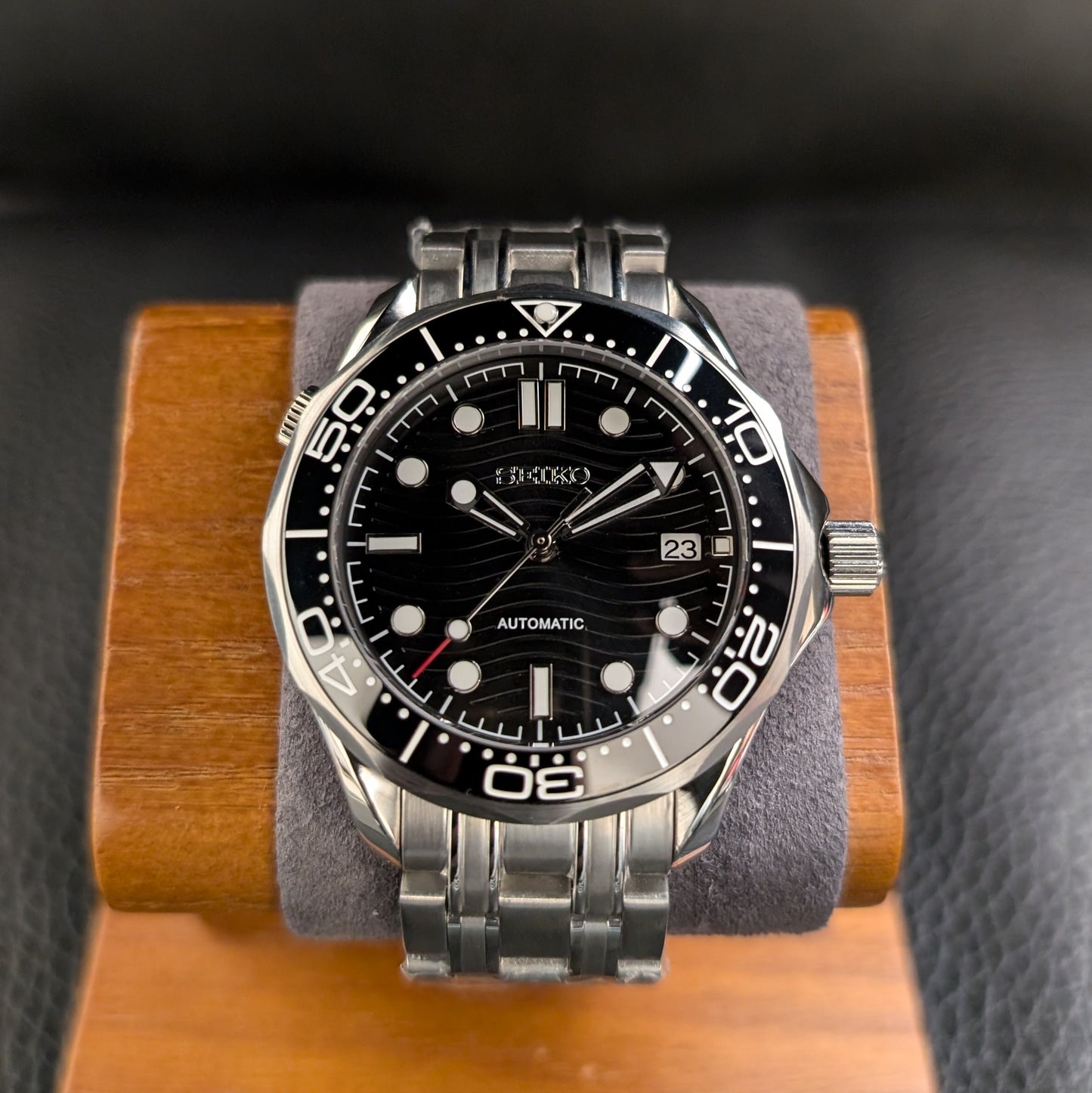 Seamaster 300 Seiko Mod James Bond tribute - PS Watch Mods