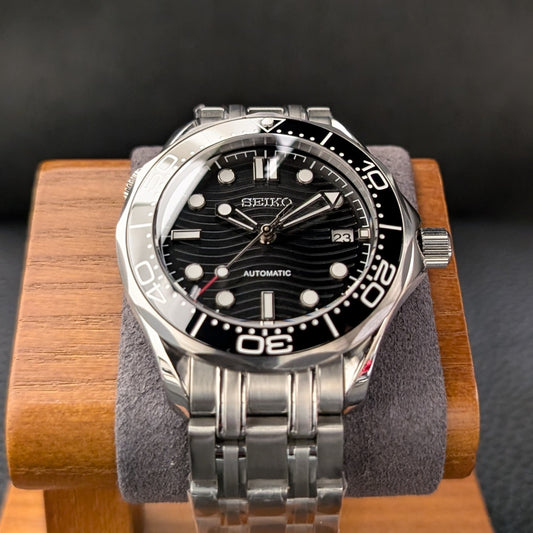Seamaster 300 Seiko Mod James Bond tribute - PS Watch Mods