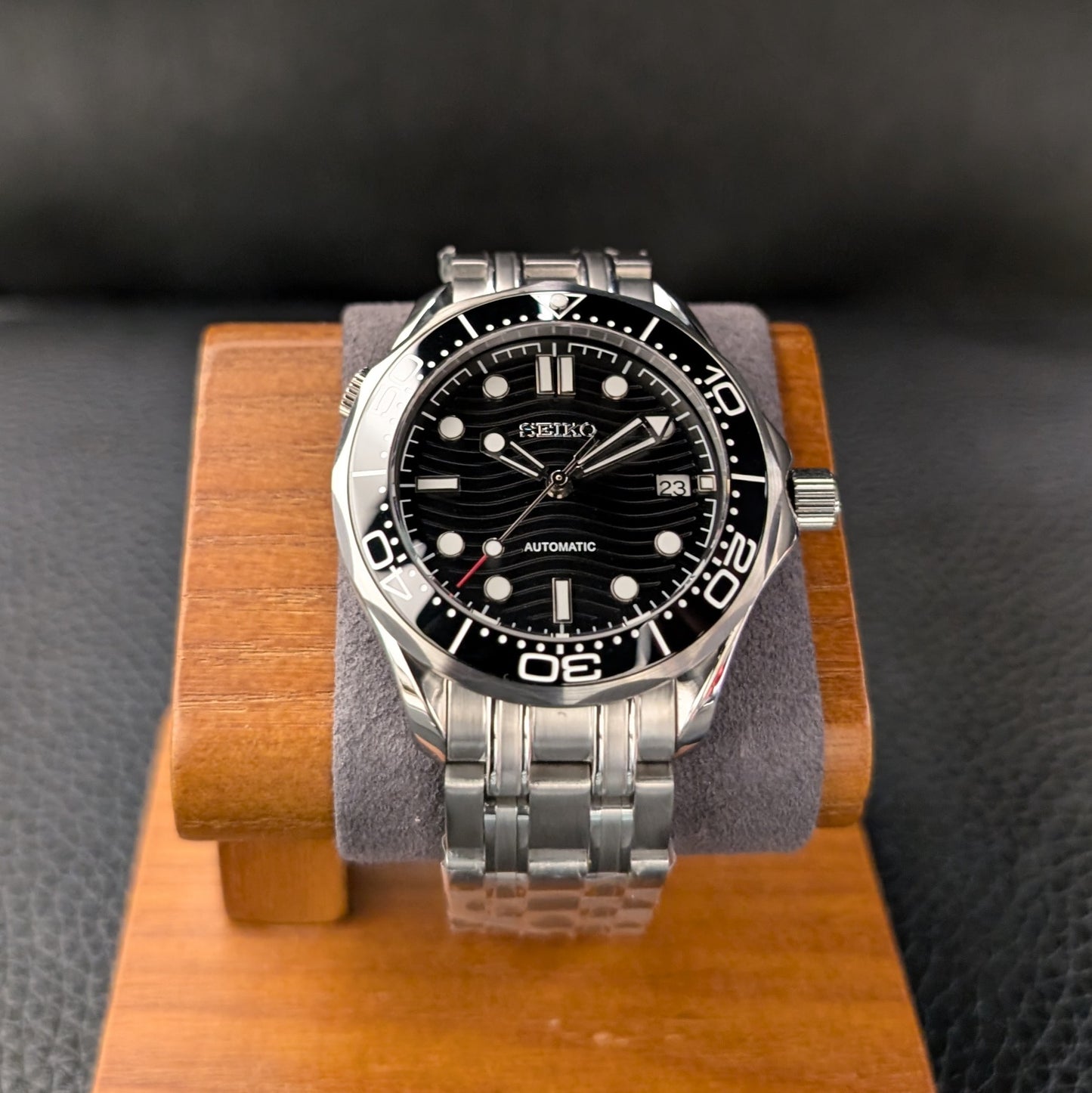 Seamaster 300 Seiko Mod James Bond tribute - PS Watch Mods