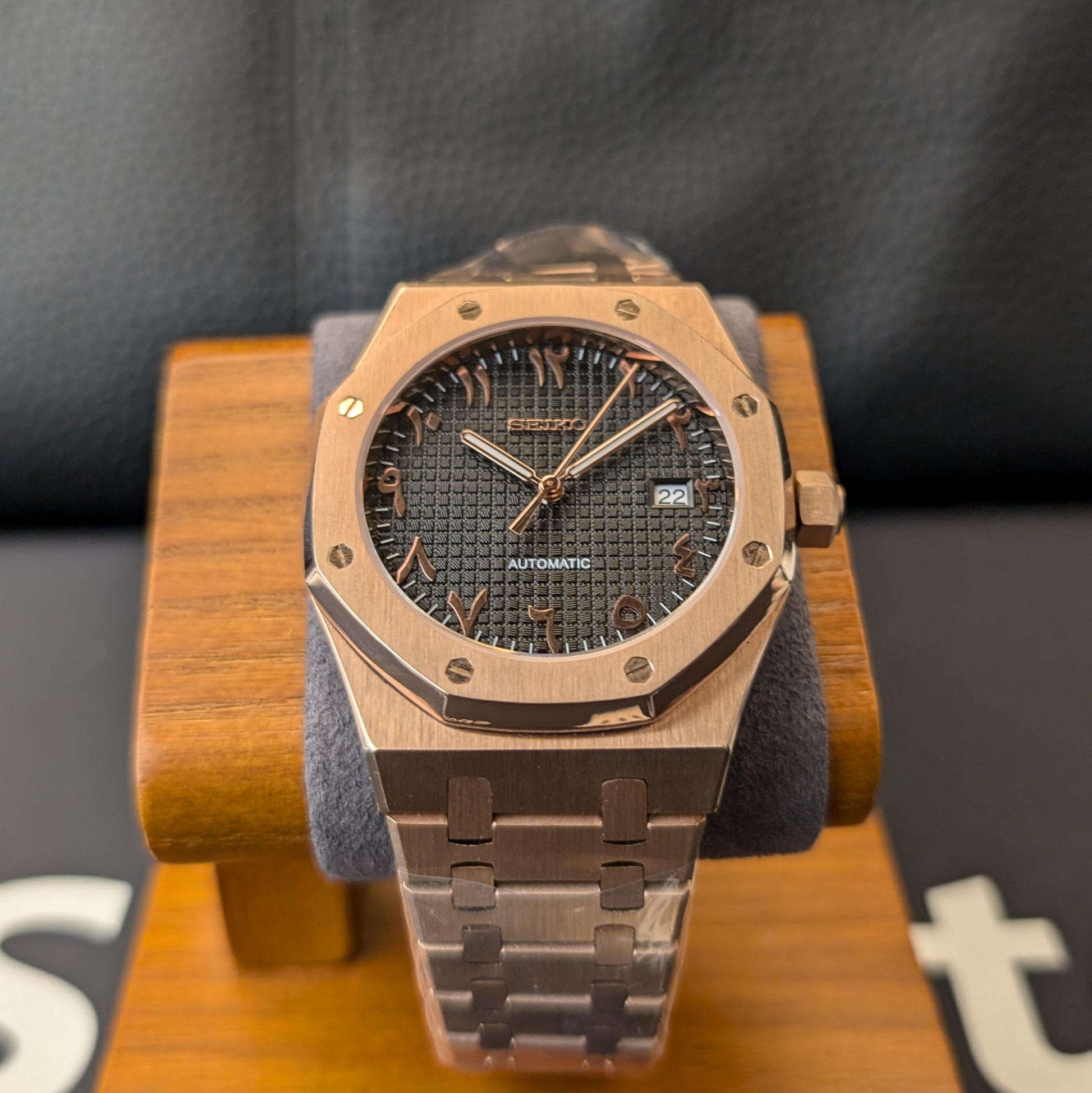 SeikOak Arabic Dial Homage - PS Watch Mods