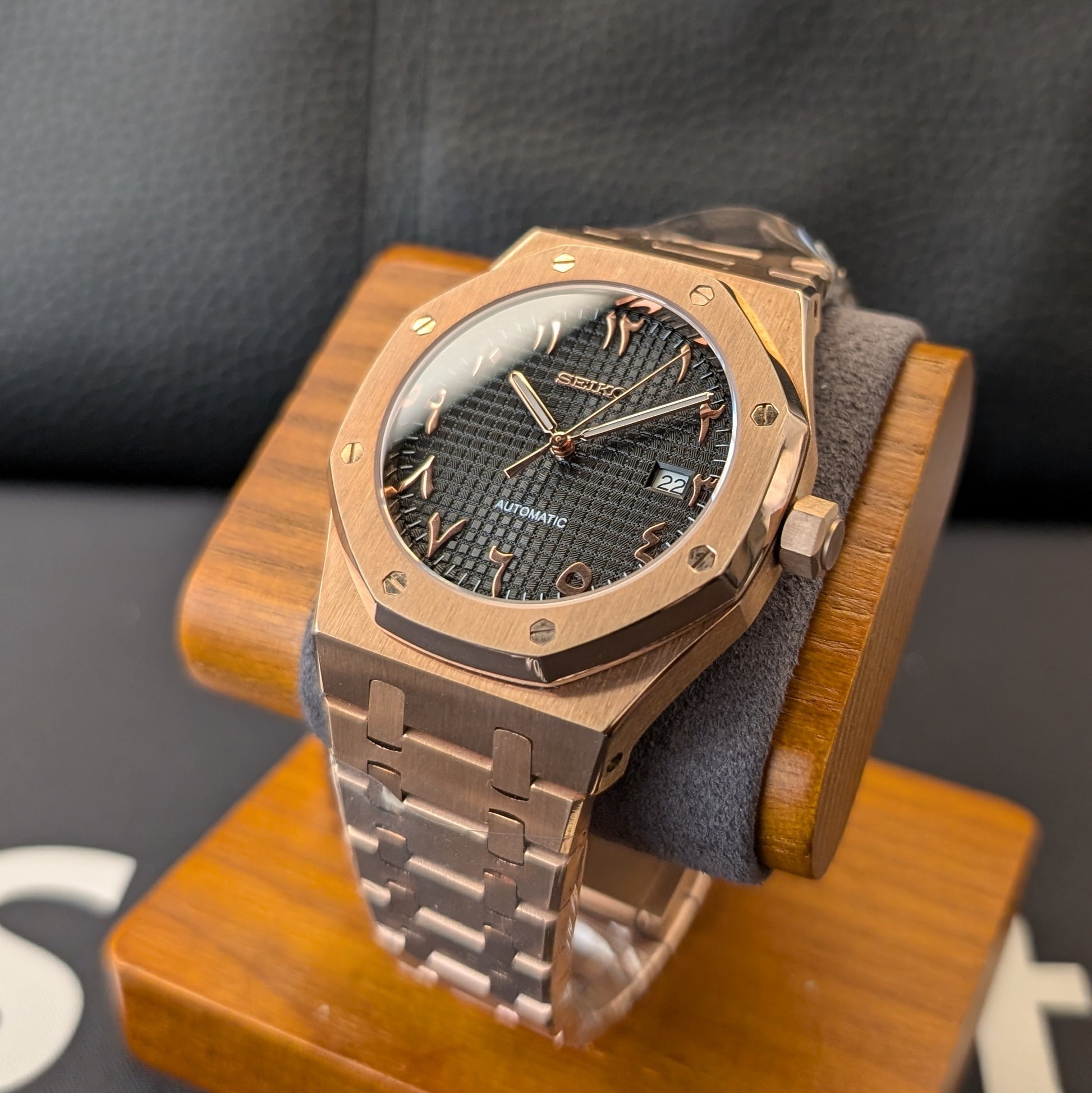 SeikOak Arabic Dial Homage - PS Watch Mods