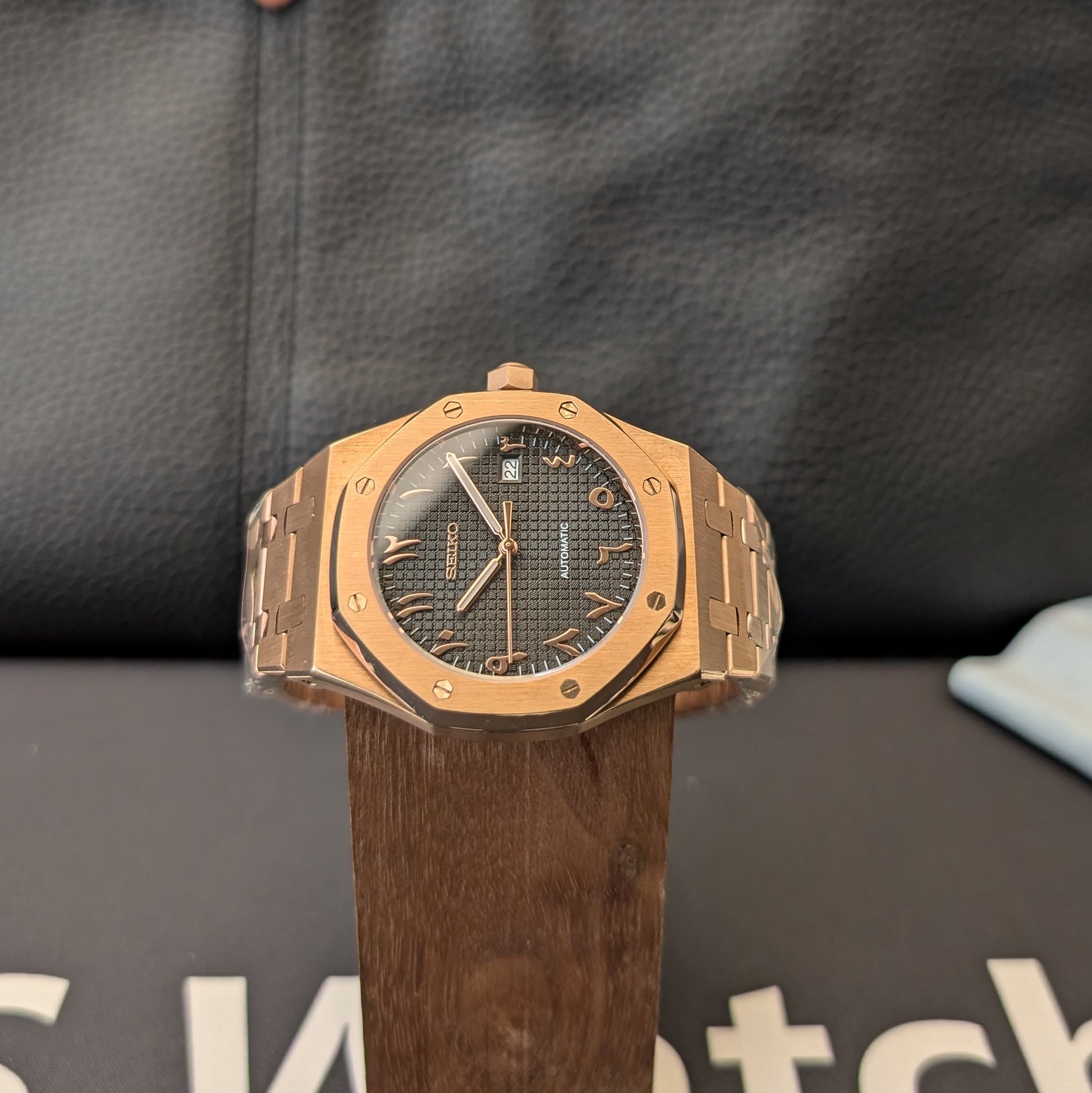 SeikOak Arabic Dial Homage - PS Watch Mods