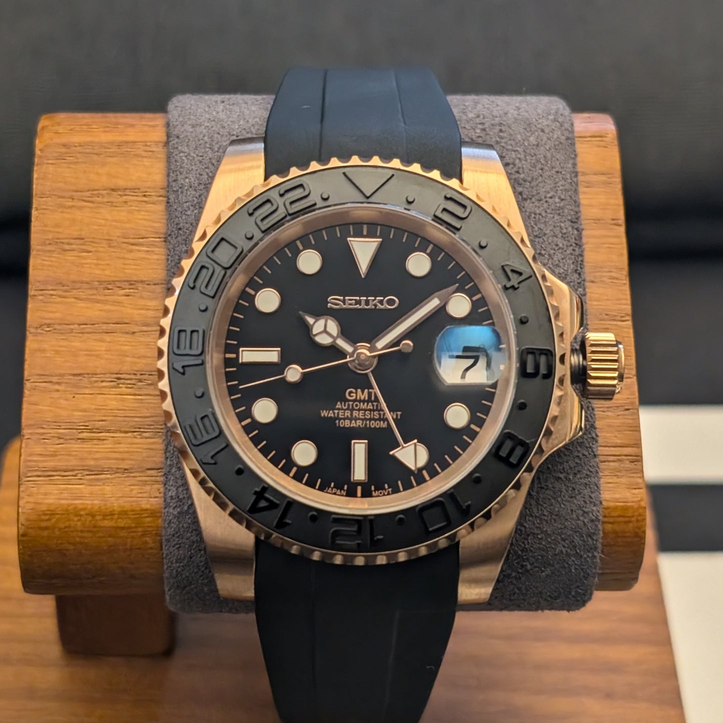Rose Gold Yachty GMT - PS Watch Mods