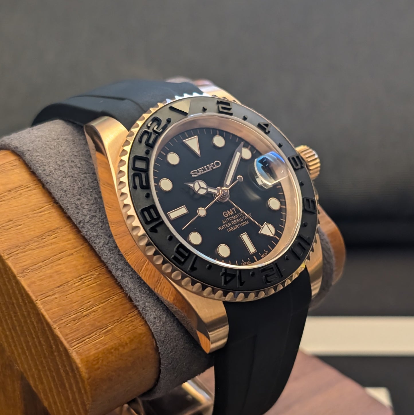 Rose Gold Yachty GMT - PS Watch Mods
