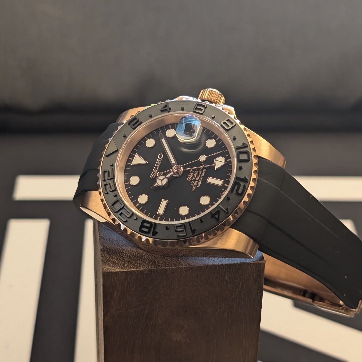 Rose Gold Yachty GMT - PS Watch Mods