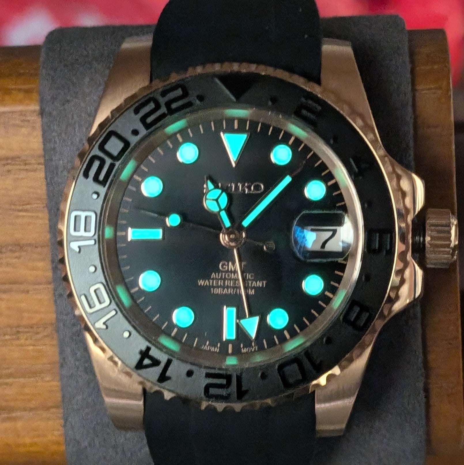 Rose Gold Yachty GMT - PS Watch Mods