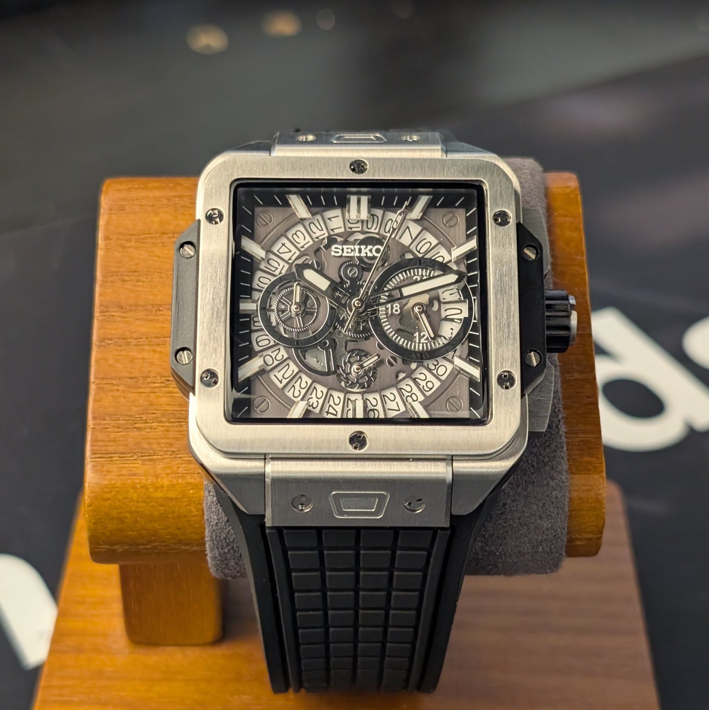 Square Bang Unico Homage – VK63 Chronograph Seiko Mod | Free Worldwide Shipping