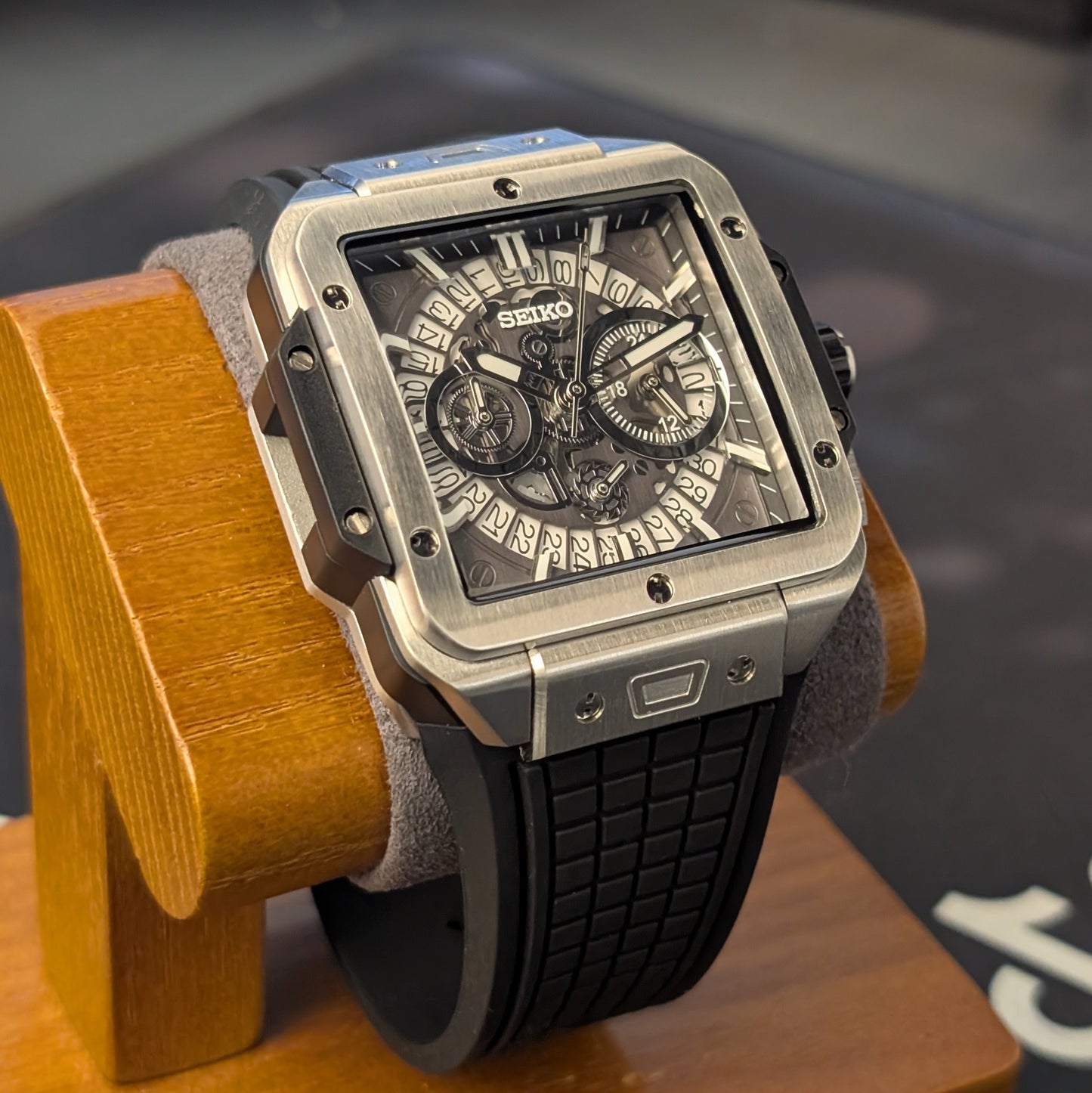 Square Bang Unico Homage – VK63 Chronograph Seiko Mod | Free Worldwide Shipping