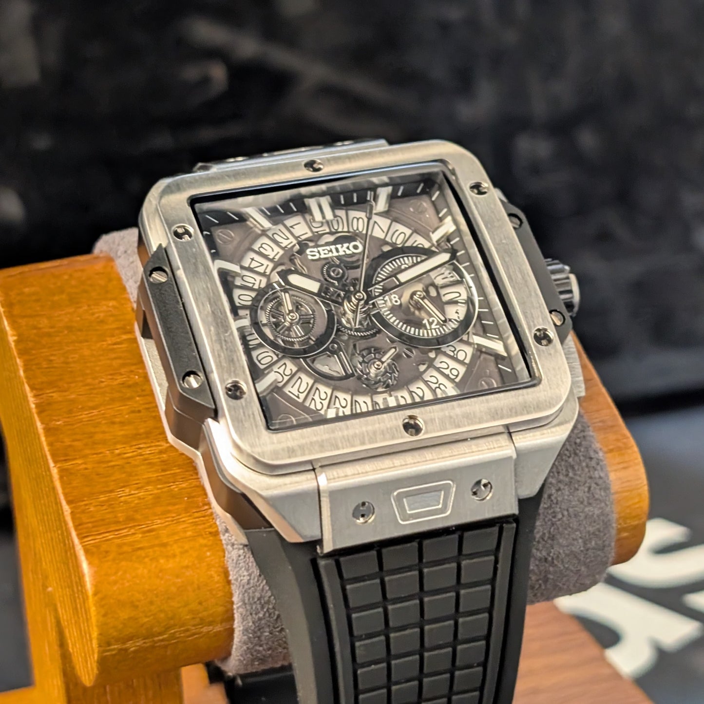 Square Bang Unico Homage – VK63 Chronograph Seiko Mod | Free Worldwide Shipping