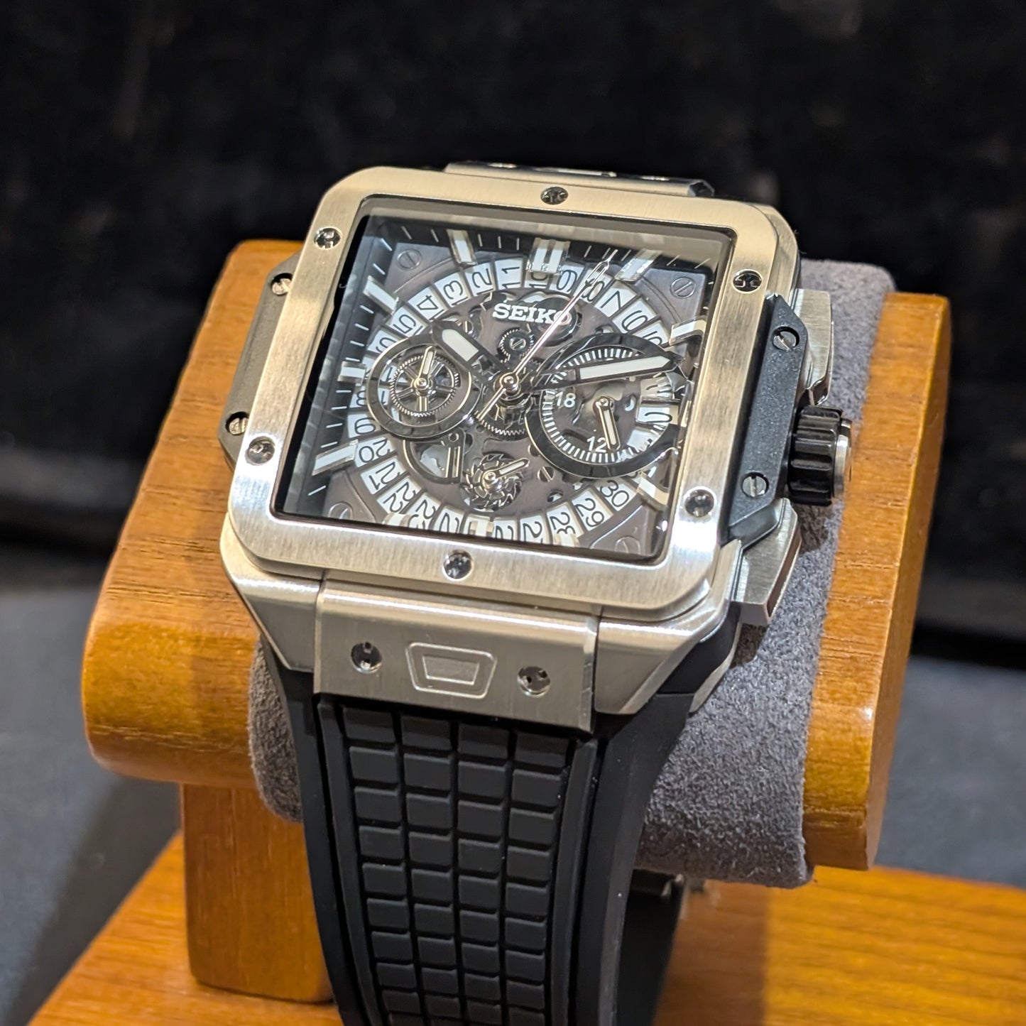 Square Bang Unico Homage – VK63 Chronograph Seiko Mod | Free Worldwide Shipping