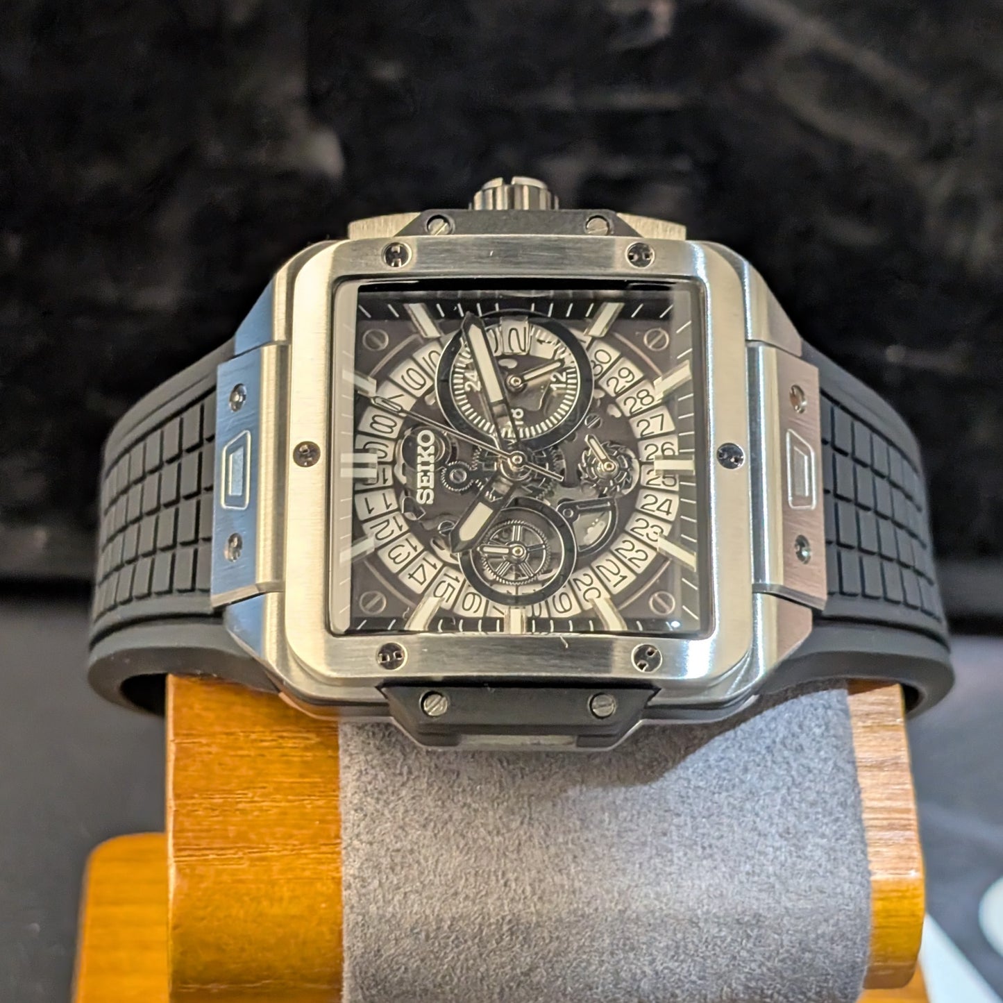 Square Bang Unico Homage – VK63 Chronograph Seiko Mod | Free Worldwide Shipping