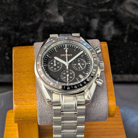 Speedmaster Homage – VK63 Chronograph Seiko Mod | Free Worldwide Shipping