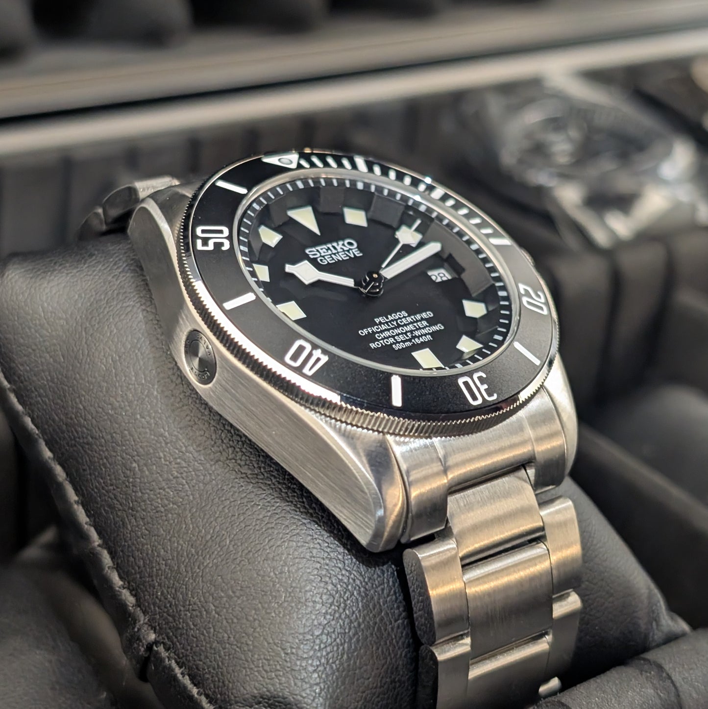 Tudeiko Black Diver - Pelagos Homage