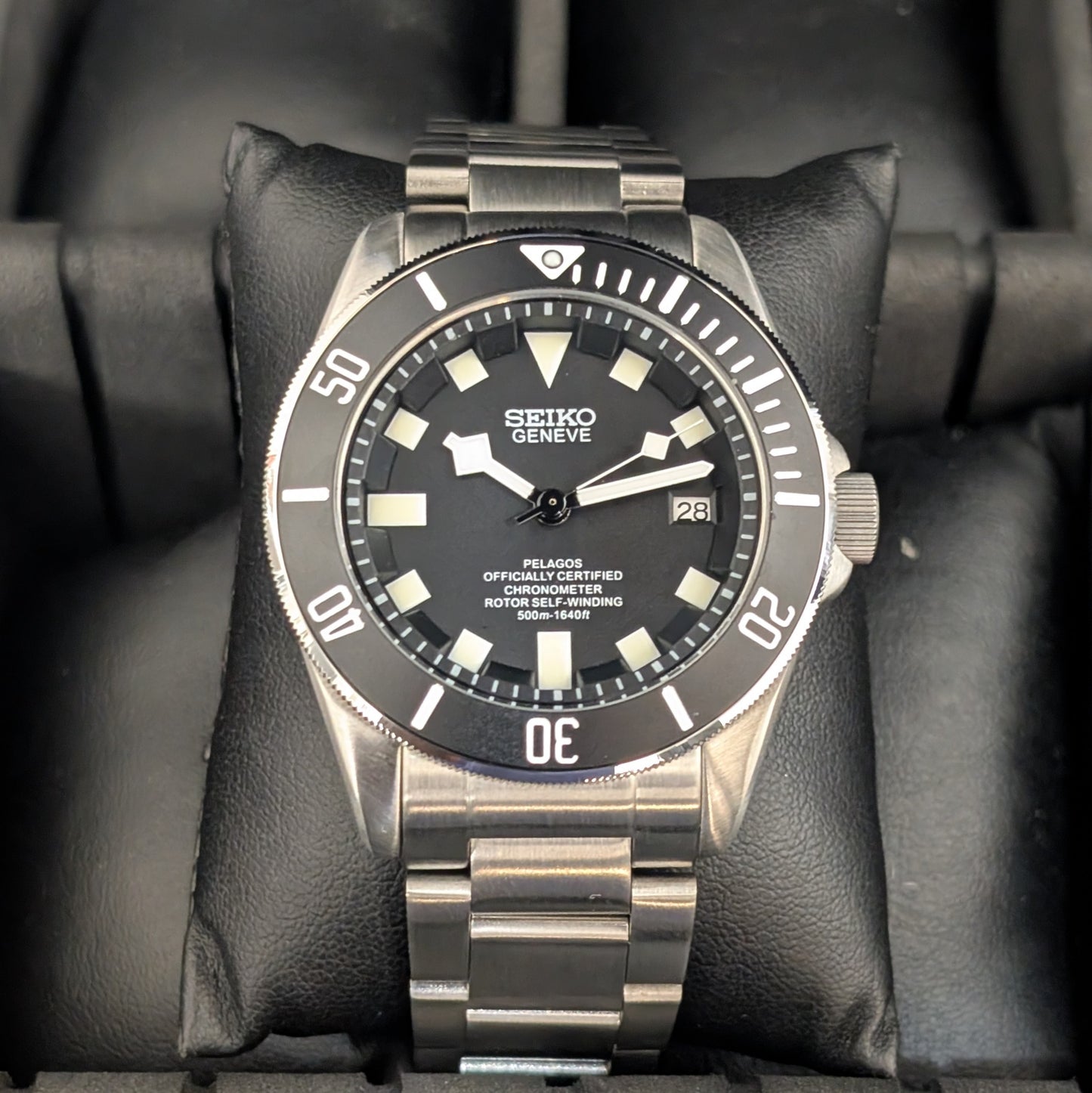Tudeiko Black Diver - Pelagos Homage