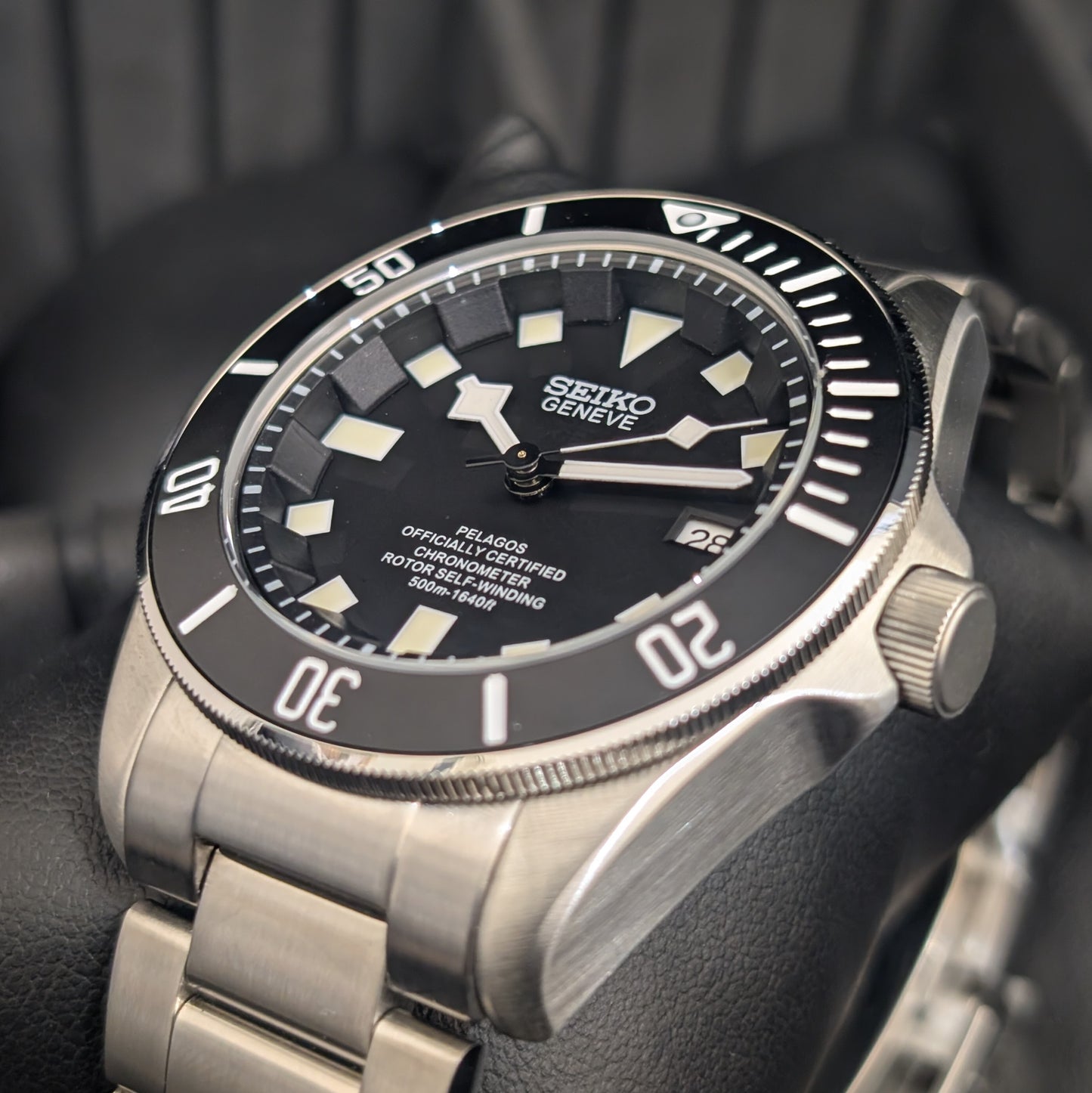 Tudeiko Black Diver - Pelagos Homage