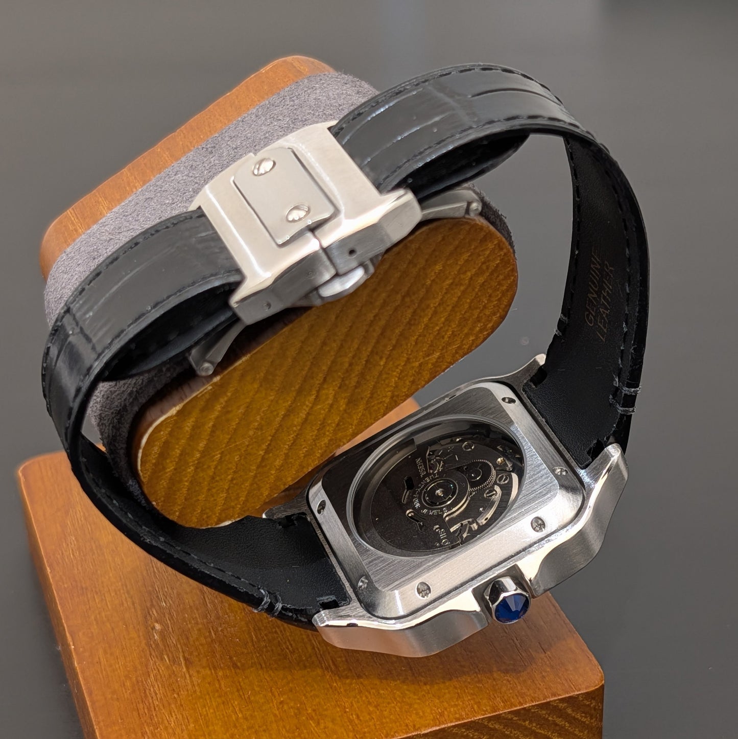 Santos Noir Classic Rose gold Two-tone Homage