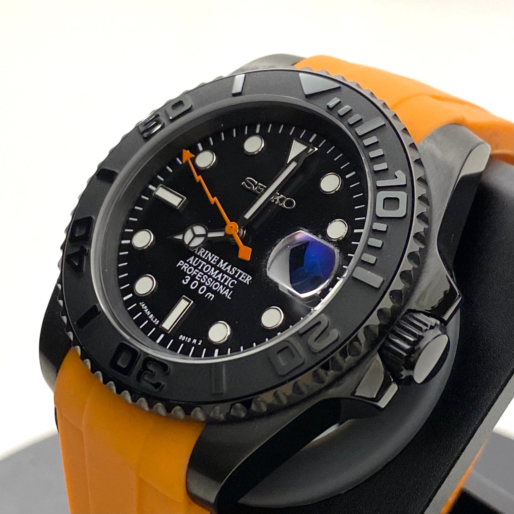 Seiko orange yacht master Clearance