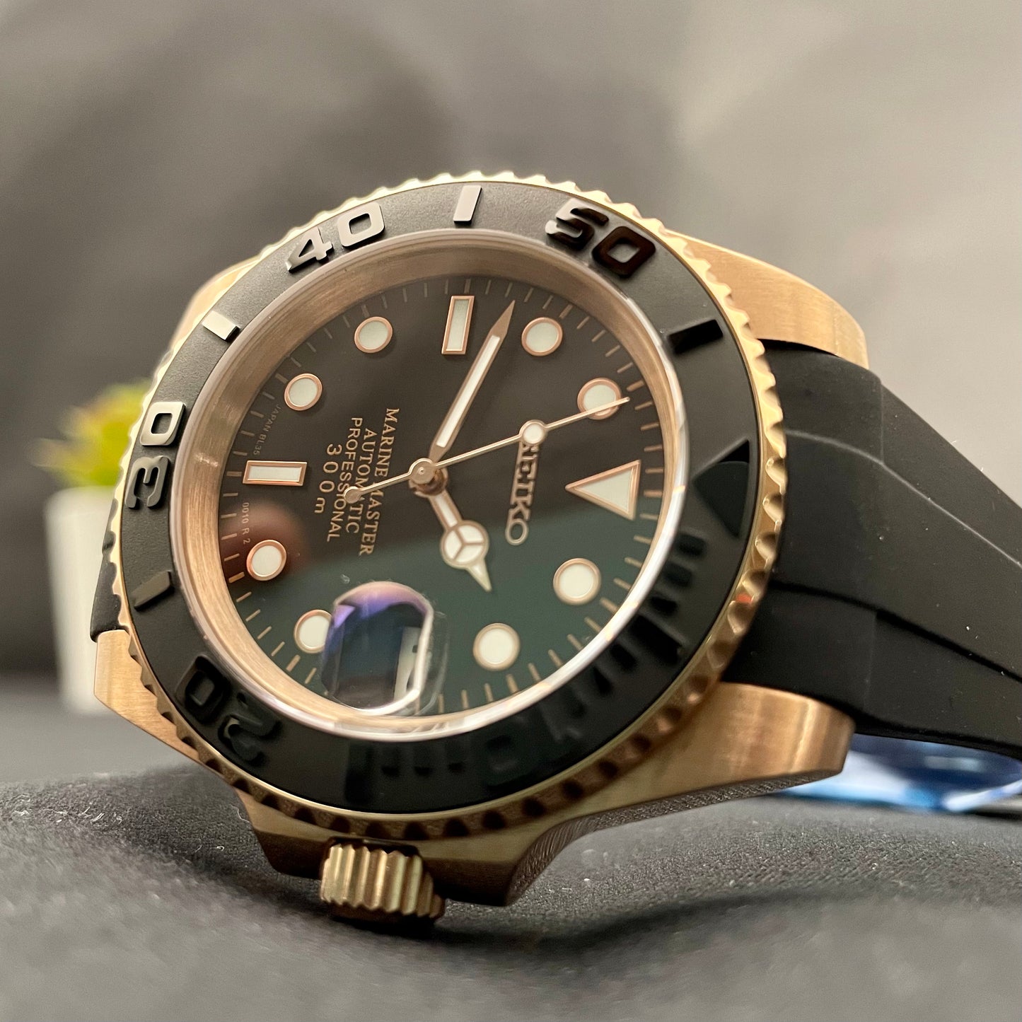 Classic Rose Gold Yachty Homage - PS Watch Mods