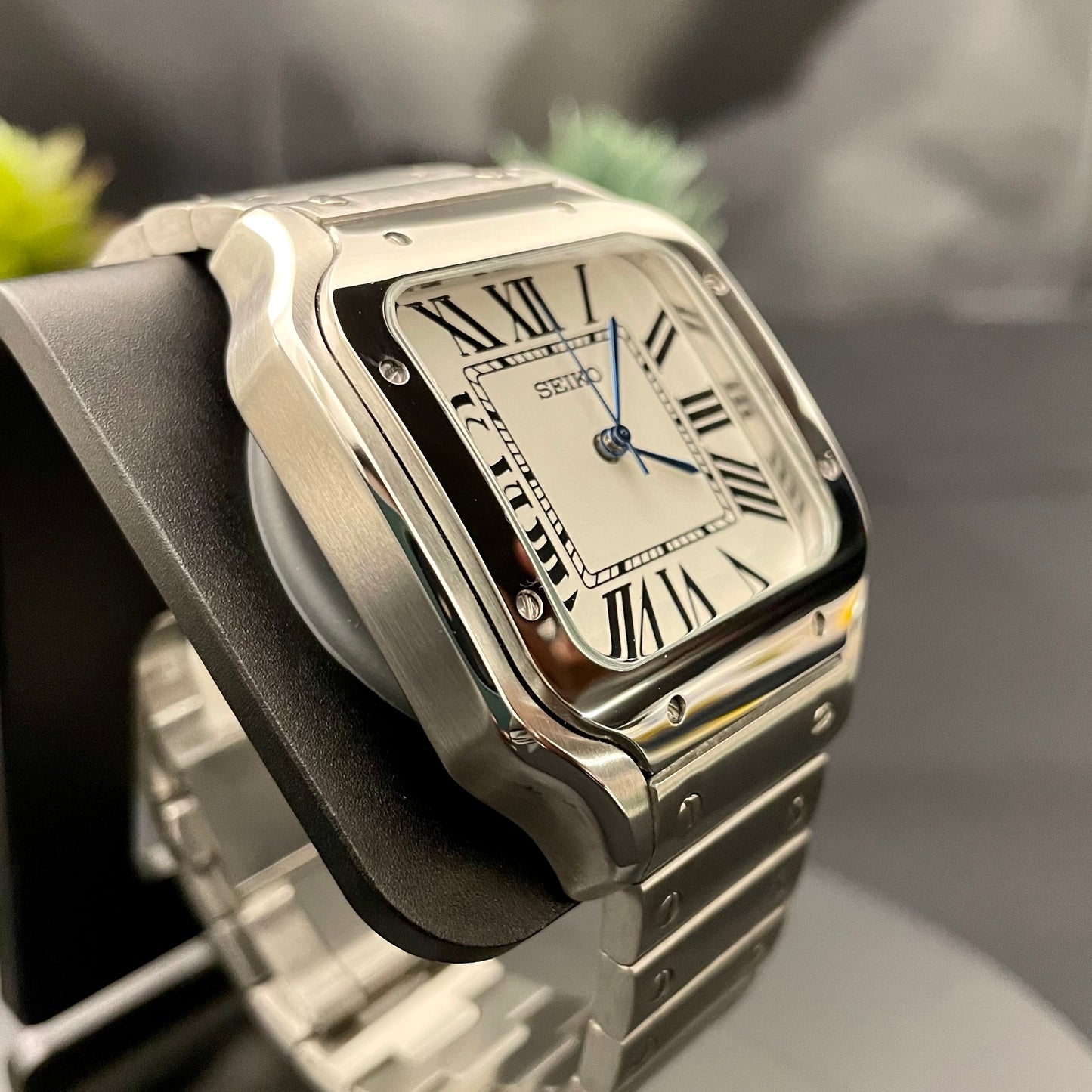 Santos Homage Seiko Mod - PS Watch Mods