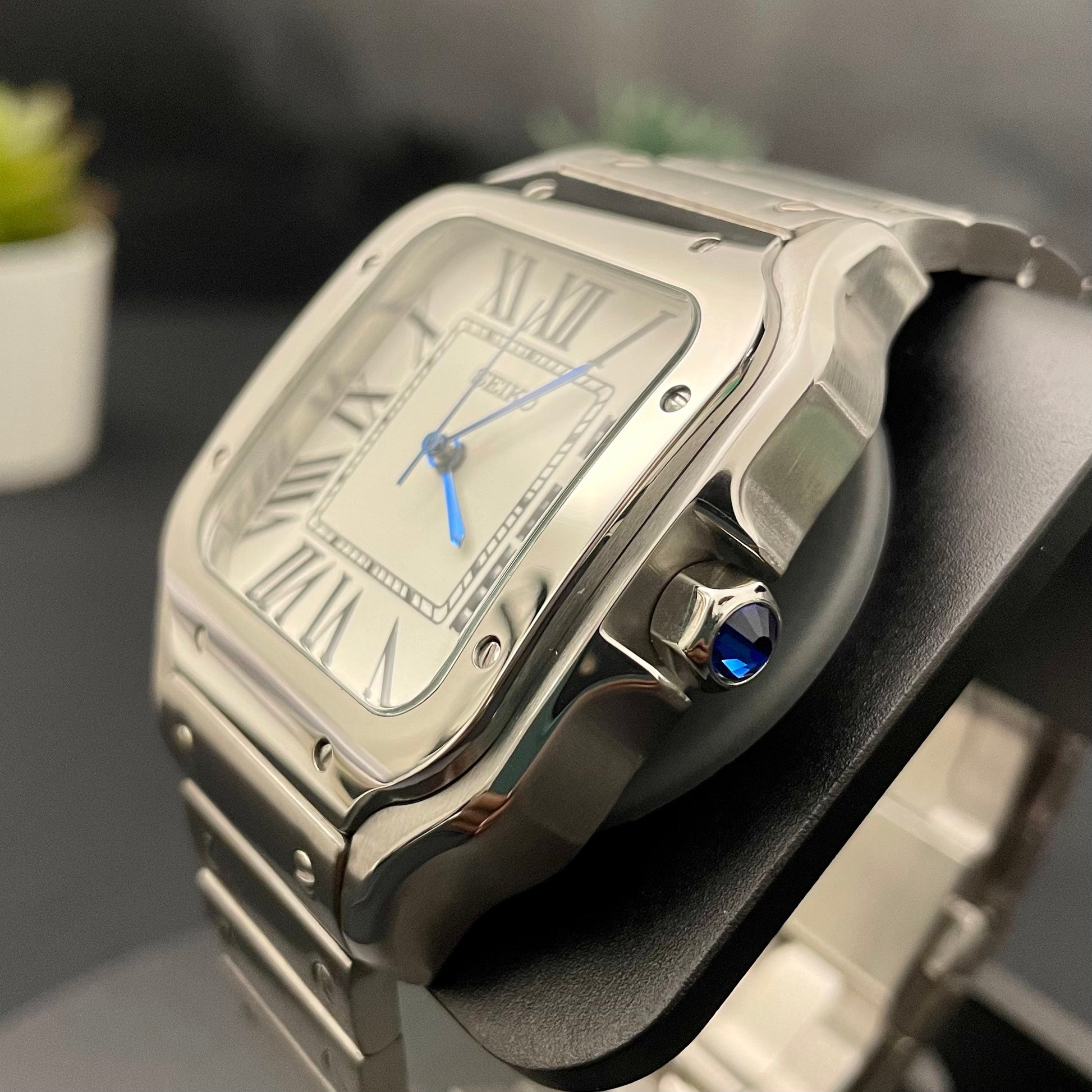 Santos Homage Seiko Mod - PS Watch Mods