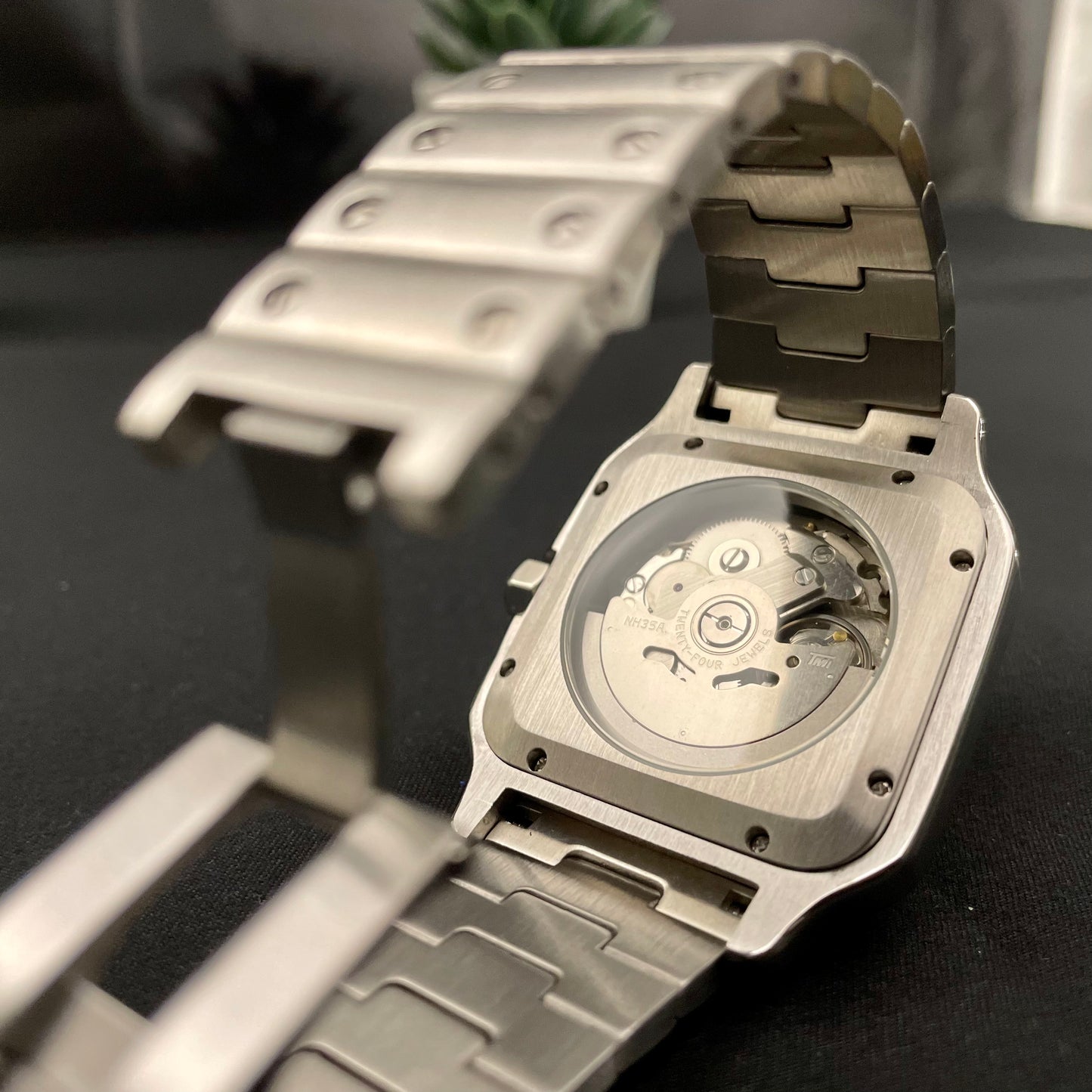 Santos Homage Seiko Mod - PS Watch Mods